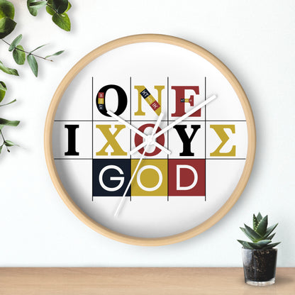 3ONE K COLORS Wall Clock