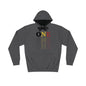 ONE3 Unisex Varsity Hoodie with Shield Design - Stylish Comfort for Sports and Casual Wear