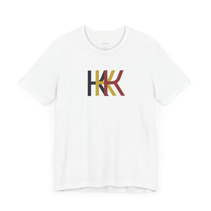 KKK KTHOLIK Unisex Jersey Short Sleeve Tee – Graphic Shield Design for Faith and Style