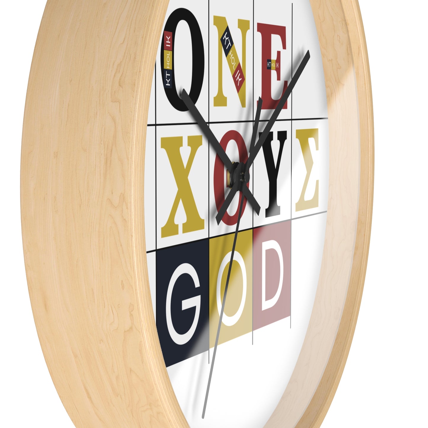 3ONE K COLORS Wall Clock