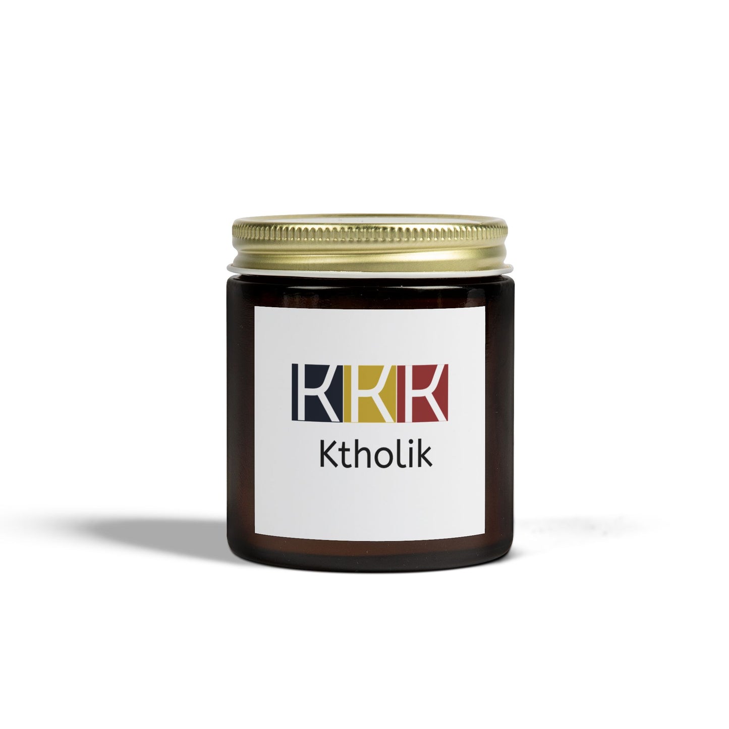 Ktholik Scented Candle - Coconut Apricot Wax (4oz & 9oz) - Relaxing Home Fragrance