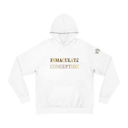 IC Stylish White Fashion Hoodie with Graphic Print