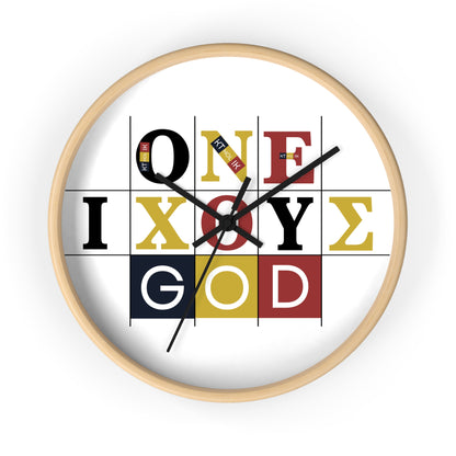 3ONE K COLORS Wall Clock