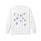 Colorful Unisex Fleece Crewneck Sweatshirt - Modern Design for Everyday Comfort