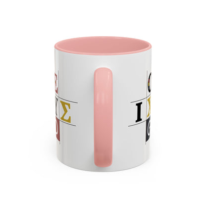 Colorful Accent Coffee Mug - Fun Design for Art Lovers & Coffee Enthusiasts