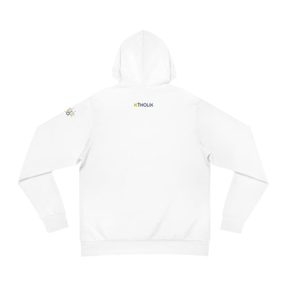 IC Stylish White Fashion Hoodie with Graphic Print