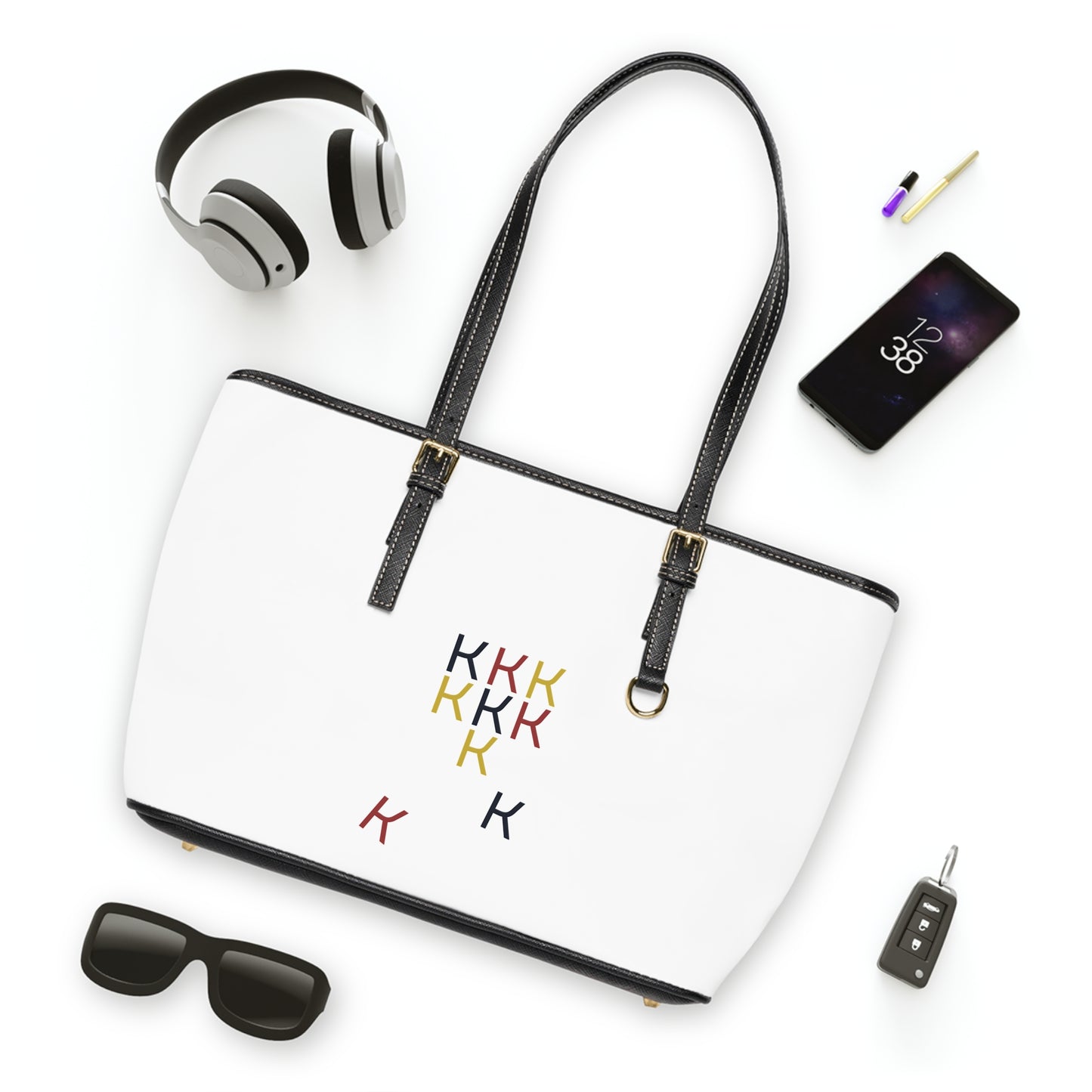 KBroken PU Leather Shoulder Bag