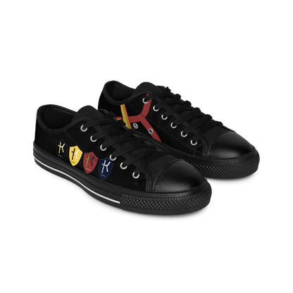 4 Shields Black-red. Men's Sneakers