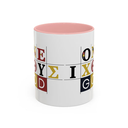 Colorful Accent Coffee Mug - Fun Design for Art Lovers & Coffee Enthusiasts