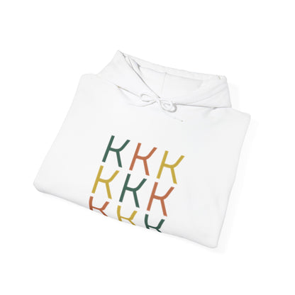 3COLOR KKK KTHOLIK Graphic Unisex Heavy Blend™ Hooded Sweatshirt - Casual Cozy Apparel