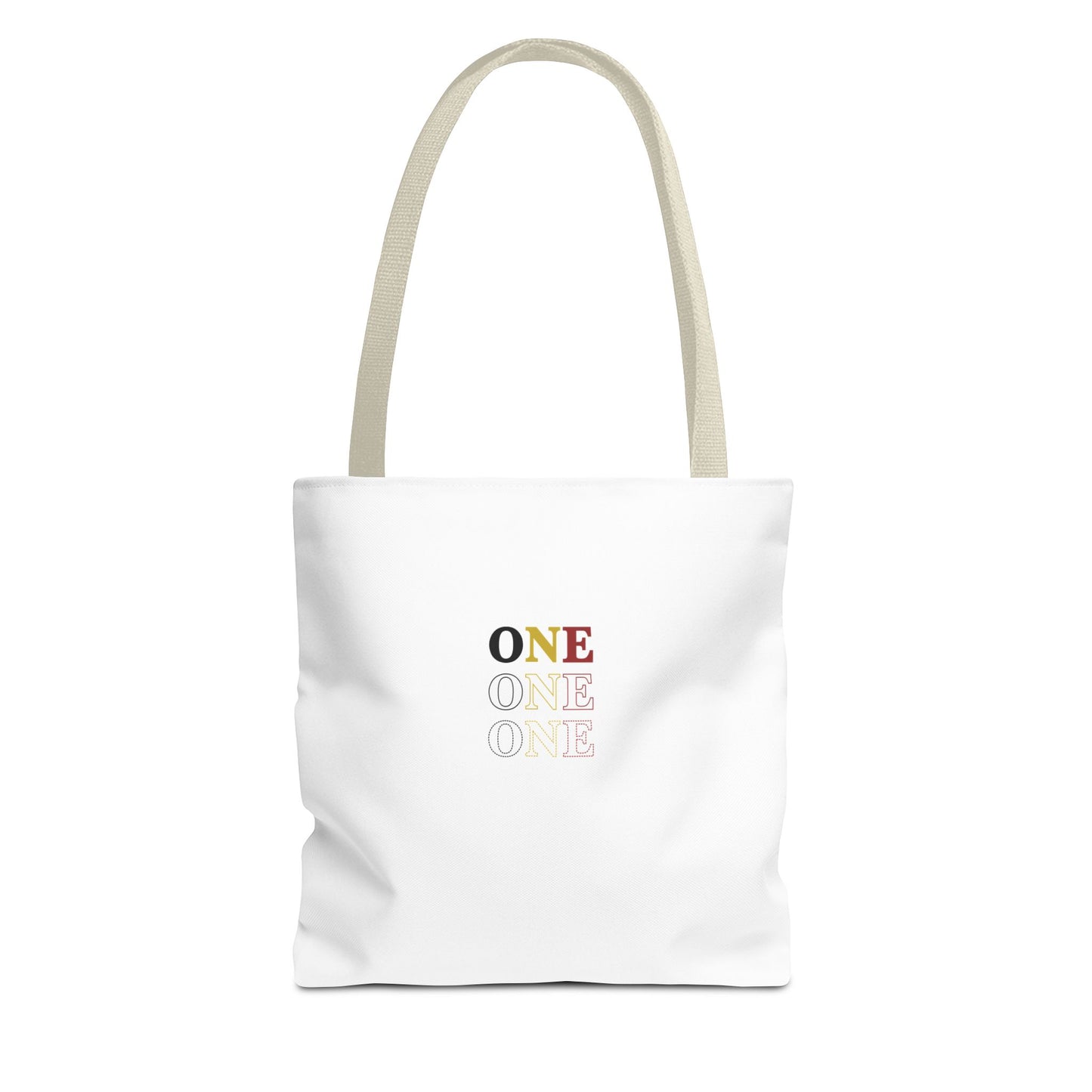 ONE Inspirational Tote Bag - 'Don't Be Afraid' & 'ONE' Design