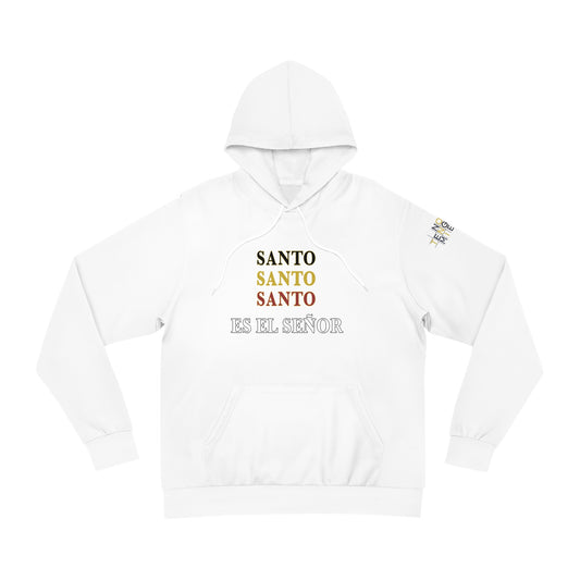 3SANTO  Stylish White Fashion Hoodie with Graphic Print