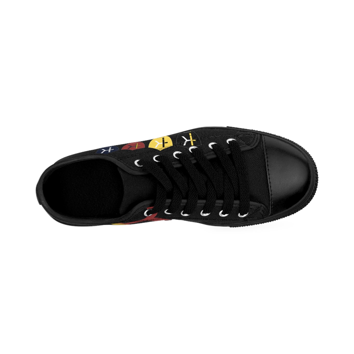 4 Shields Black-red. Men's Sneakers