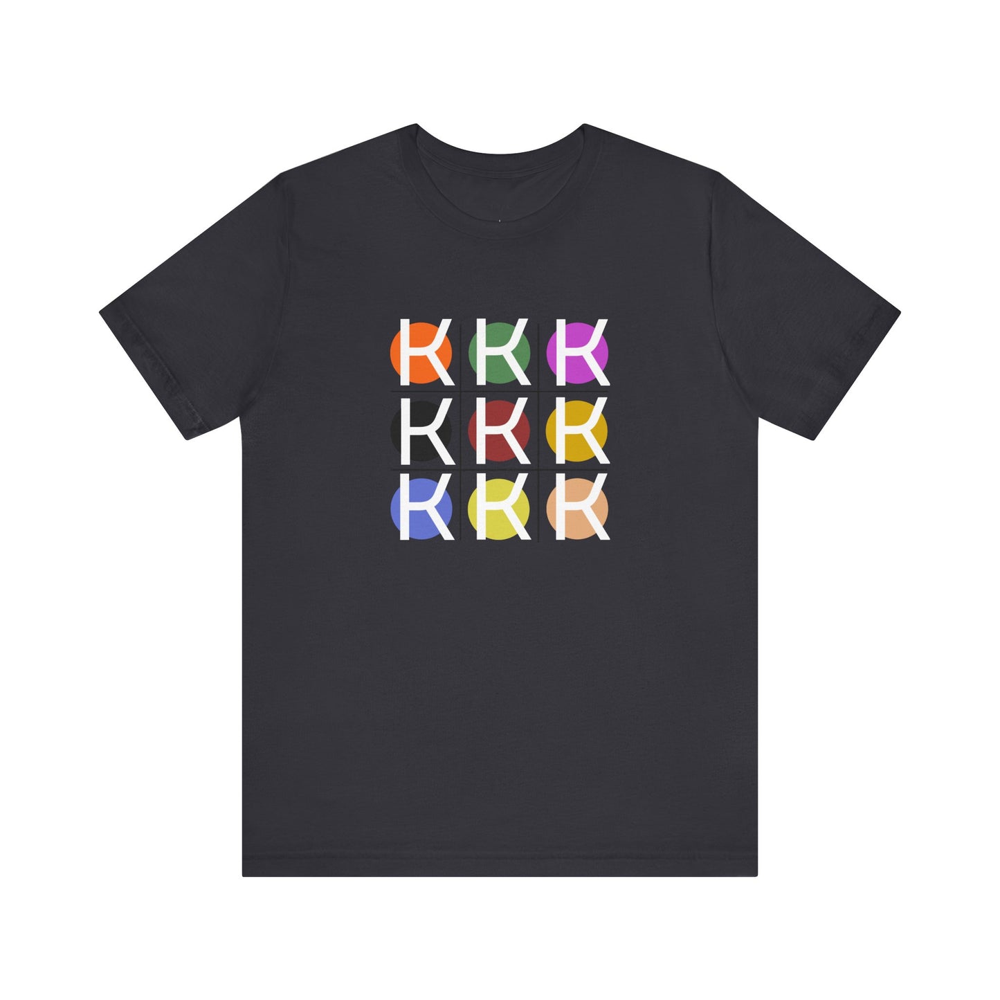 K SPHERES  KTHOLIK Unisex Jersey Short Sleeve Tee – Graphic Shield Design for Faith and Style