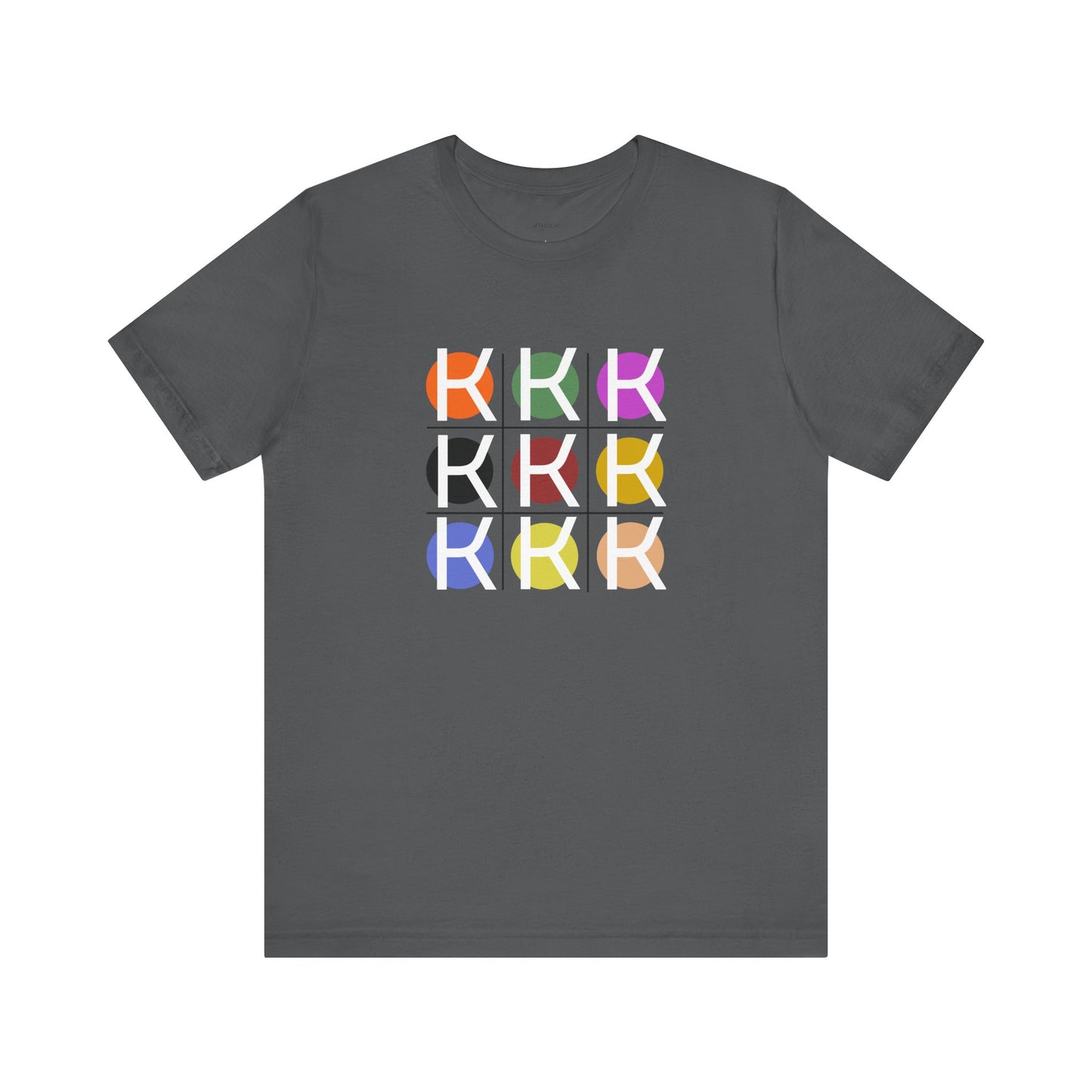 K SPHERES  KTHOLIK Unisex Jersey Short Sleeve Tee – Graphic Shield Design for Faith and Style