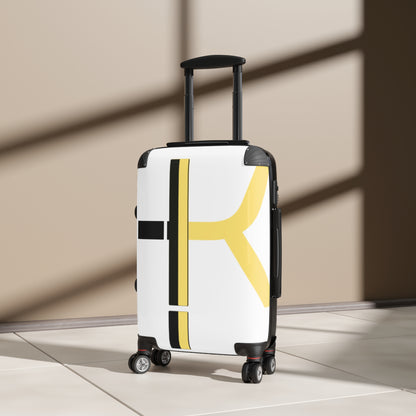 Modern Monogram Suitcase for Stylish Travelers