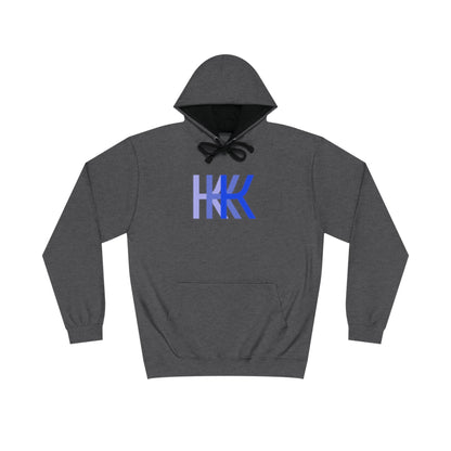 BlueKKK Unisex Varsity Hoodie with Shield Design - Stylish Comfort for Sports and Casual Wear