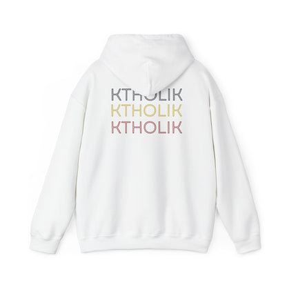 3COLOR KKK KTHOLIK Graphic Unisex Heavy Blend™ Hooded Sweatshirt - Casual Cozy Apparel