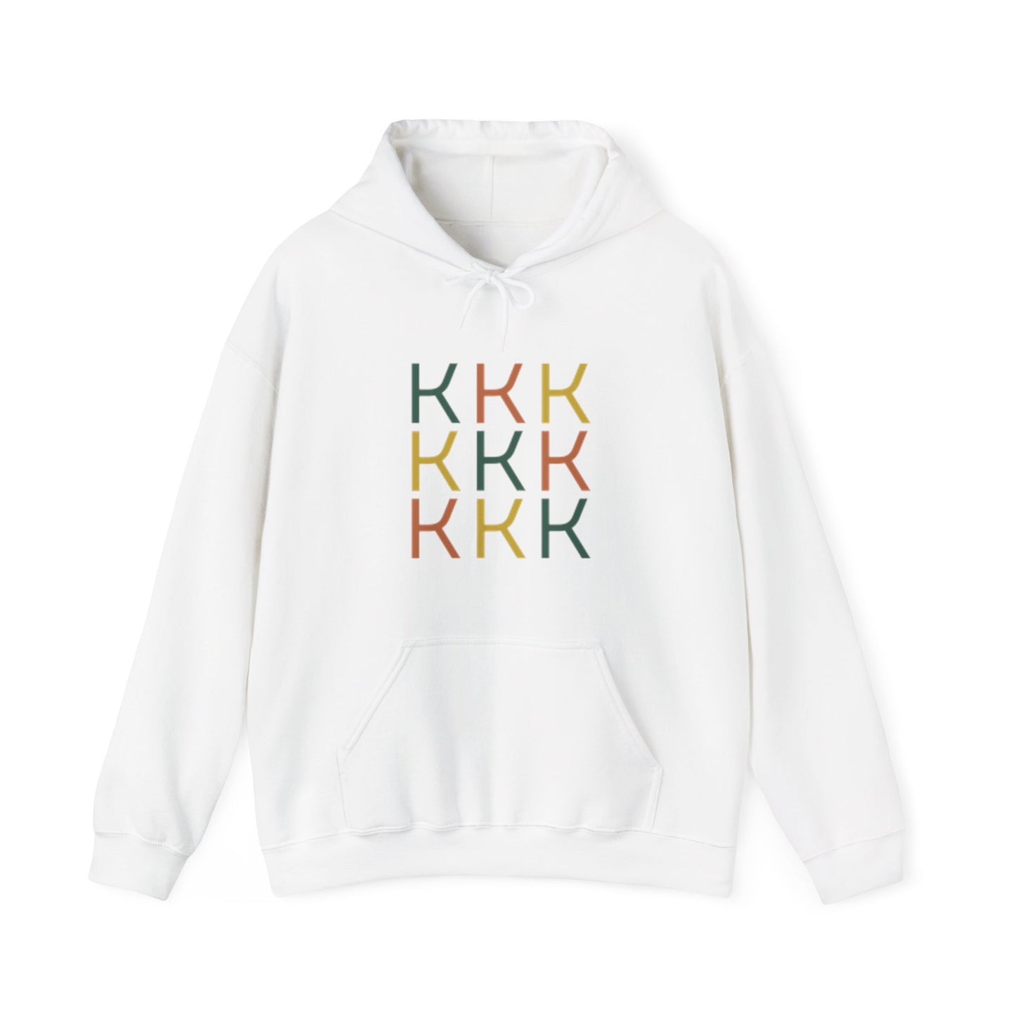 3COLOR KKK KTHOLIK Graphic Unisex Heavy Blend™ Hooded Sweatshirt - Casual Cozy Apparel