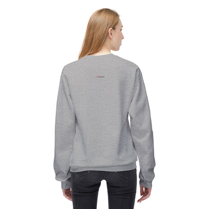 Colorful Unisex Fleece Crewneck Sweatshirt - Modern Design for Everyday Comfort