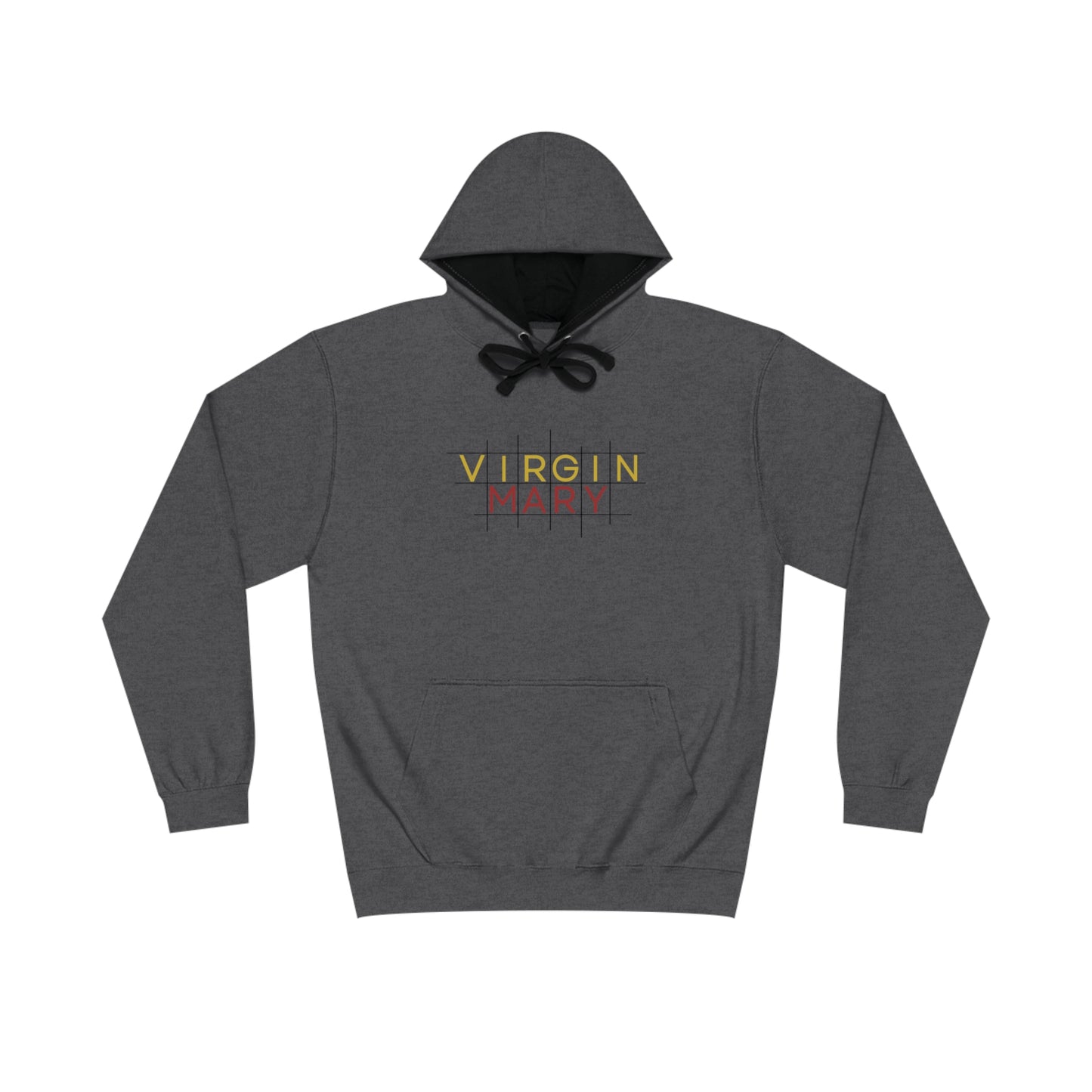 VMary Unisex Varsity Hoodie with Shield Design - Stylish Comfort for Sports and Casual Wear