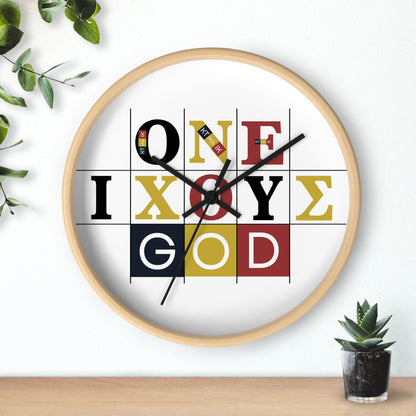 3ONE K COLORS Wall Clock