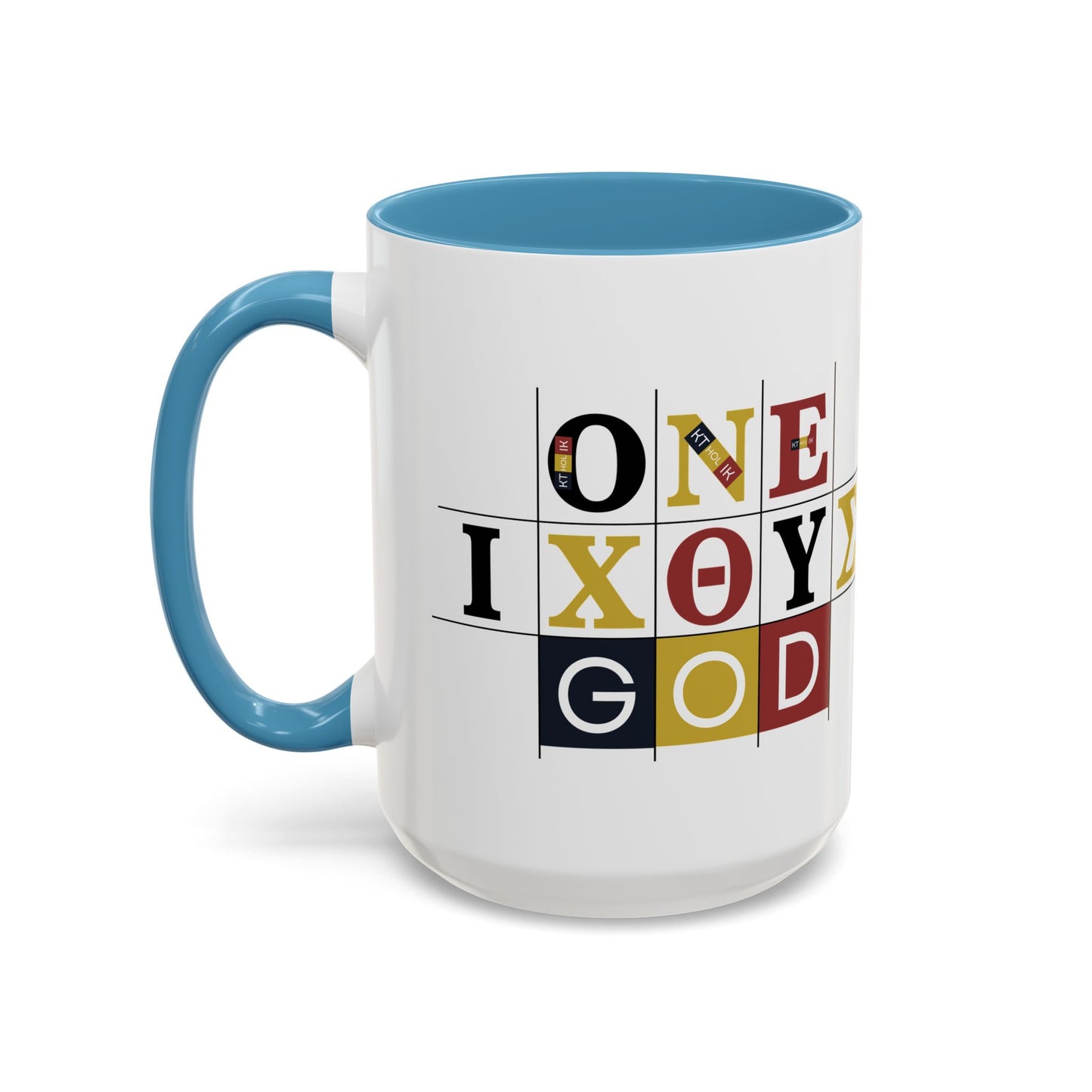 Colorful Accent Coffee Mug - Fun Design for Art Lovers & Coffee Enthusiasts