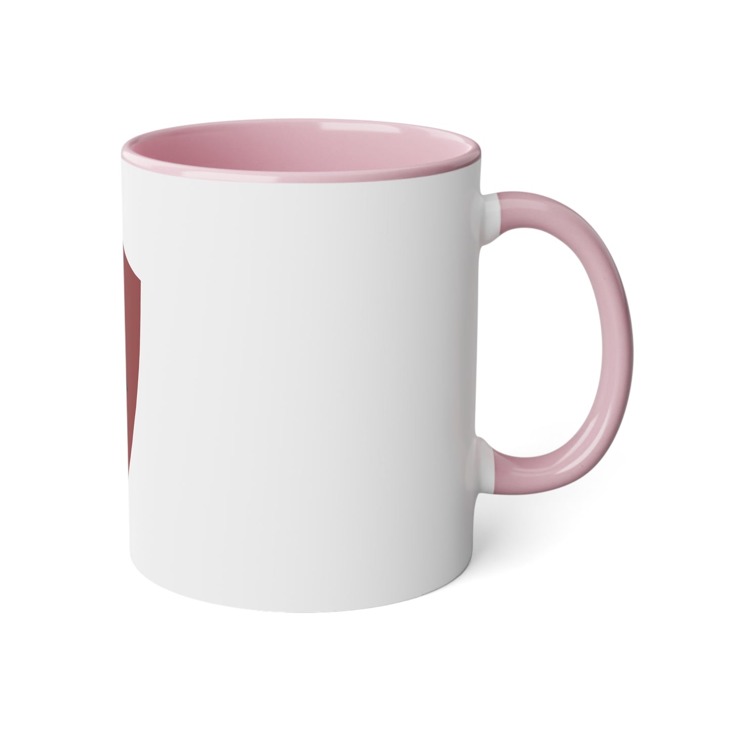 White Accent Mug, 11oz