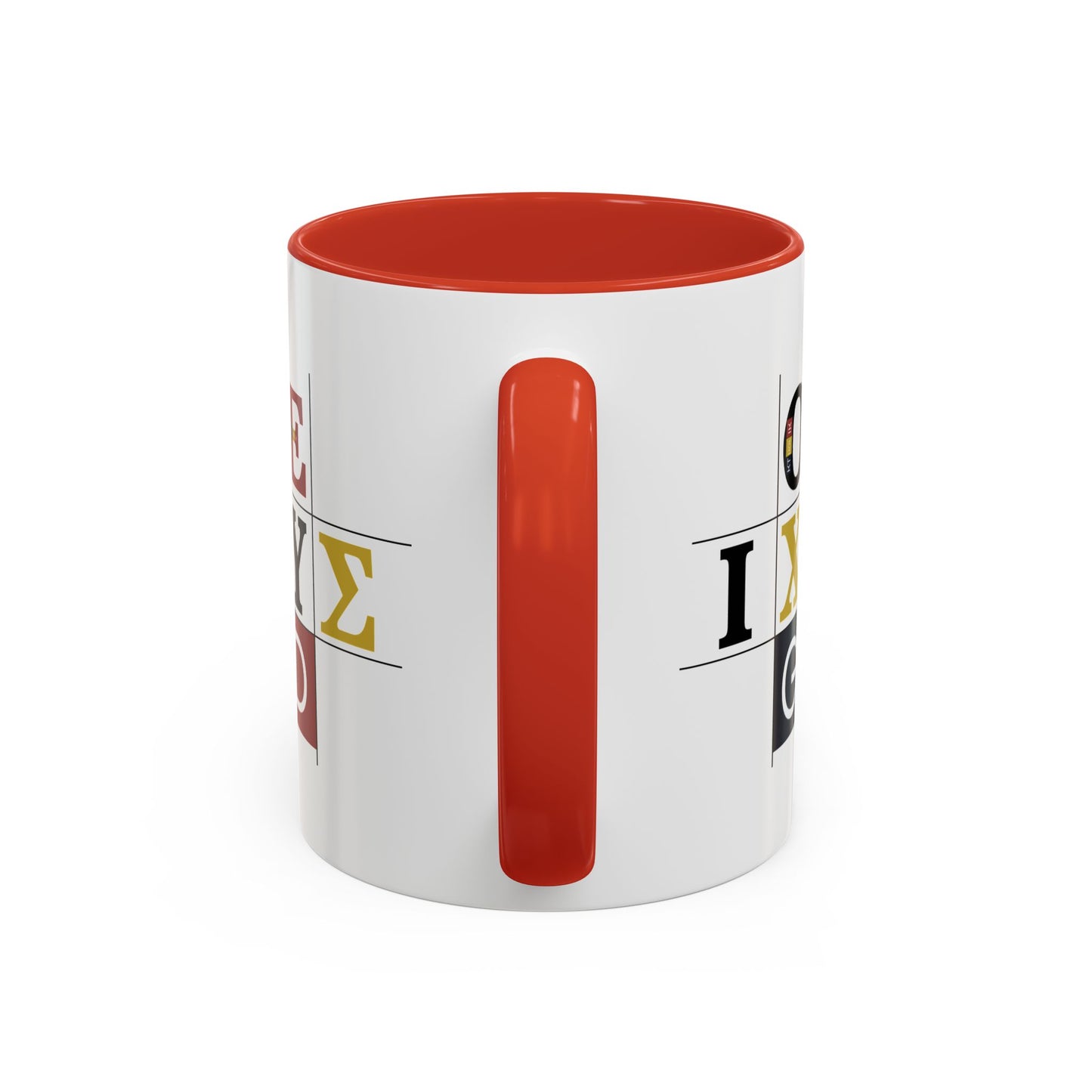 Colorful Accent Coffee Mug - Fun Design for Art Lovers & Coffee Enthusiasts