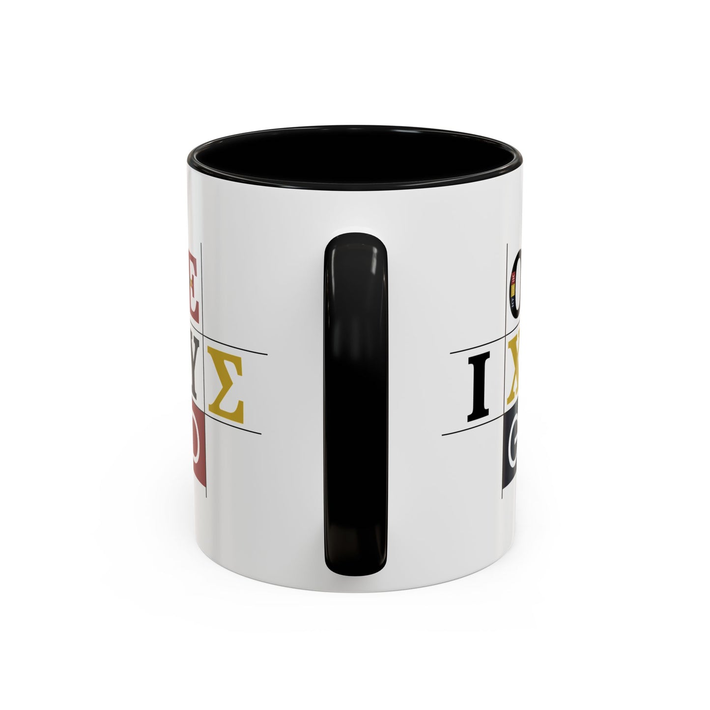 Colorful Accent Coffee Mug - Fun Design for Art Lovers & Coffee Enthusiasts