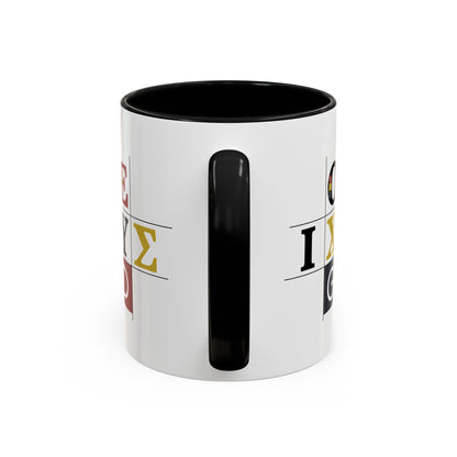 Colorful Accent Coffee Mug - Fun Design for Art Lovers & Coffee Enthusiasts