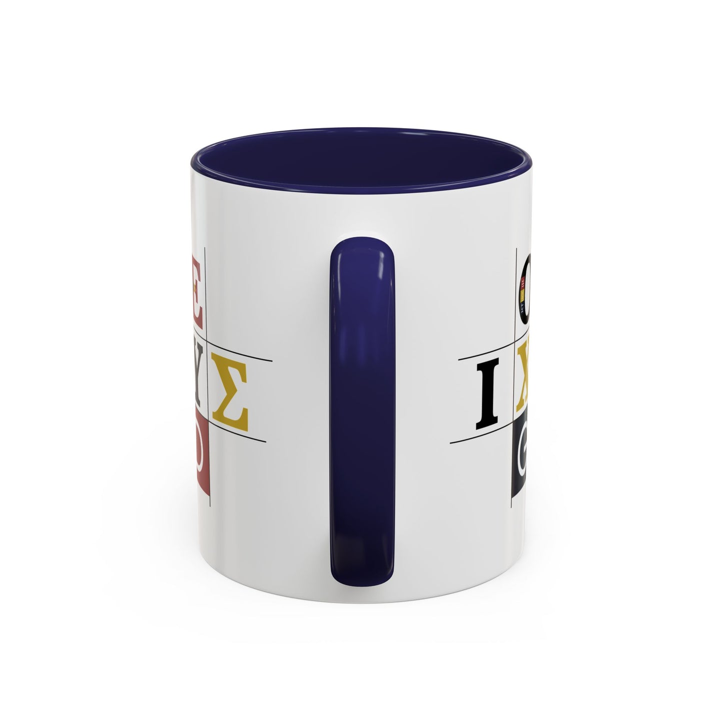 Colorful Accent Coffee Mug - Fun Design for Art Lovers & Coffee Enthusiasts