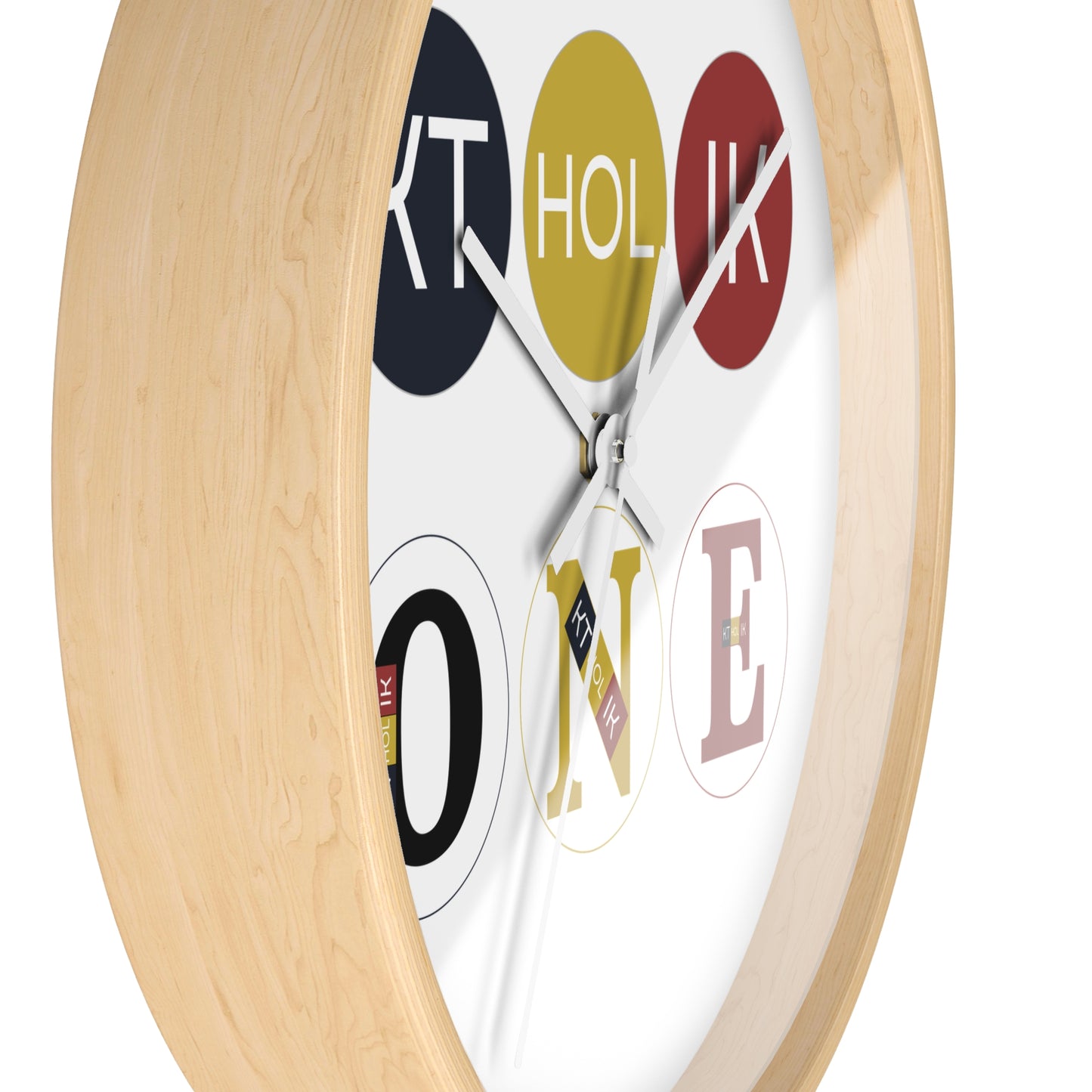 3ONE 2 K COLORS Wall Clock