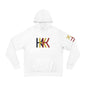 KKK Stylish White Fashion Hoodie with Graphic Print