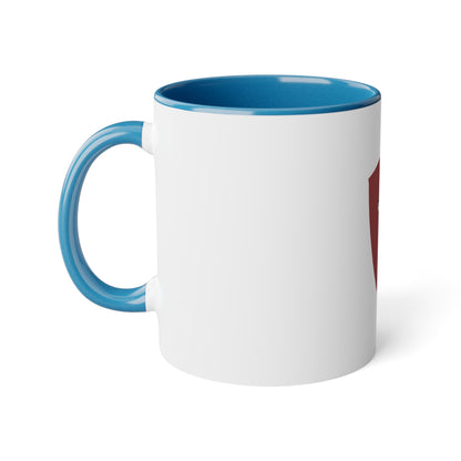 White Accent Mug, 11oz