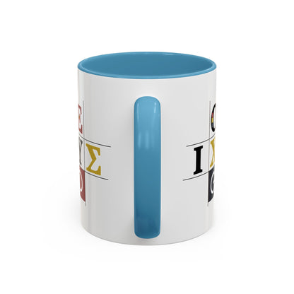 Colorful Accent Coffee Mug - Fun Design for Art Lovers & Coffee Enthusiasts