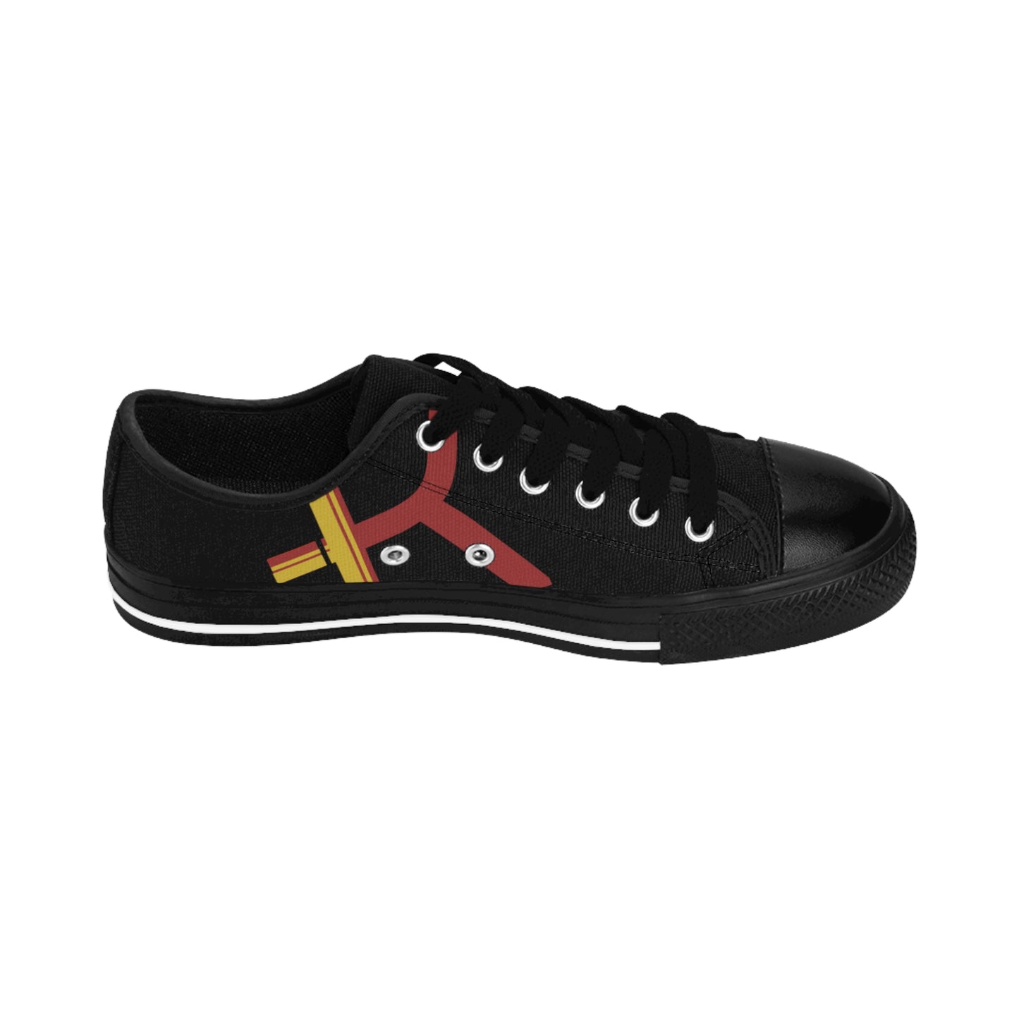 4 Shields Black-red. Men's Sneakers