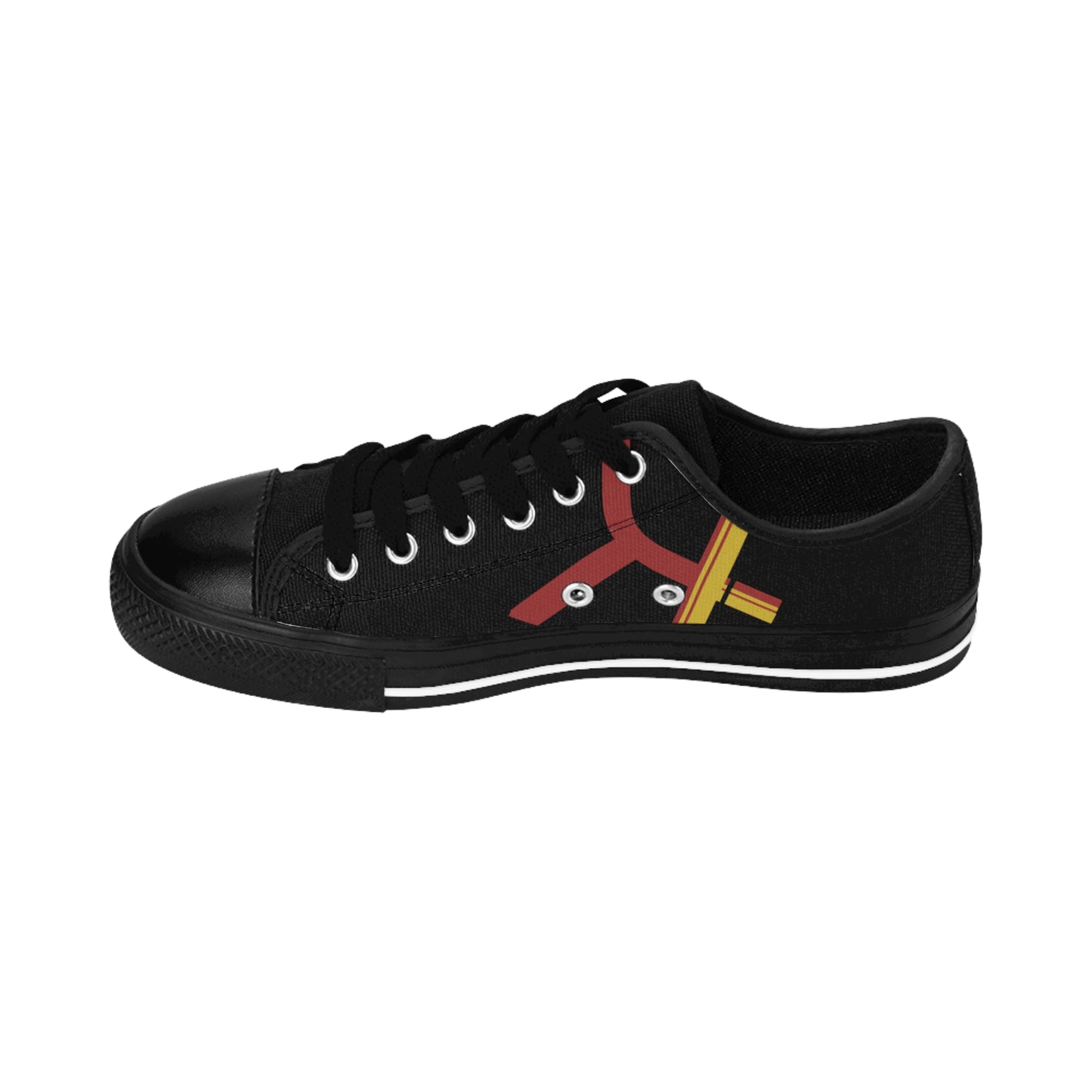 4 Shields Black-red. Men's Sneakers