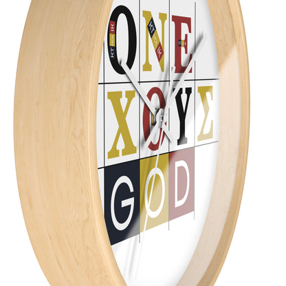 3ONE K COLORS Wall Clock