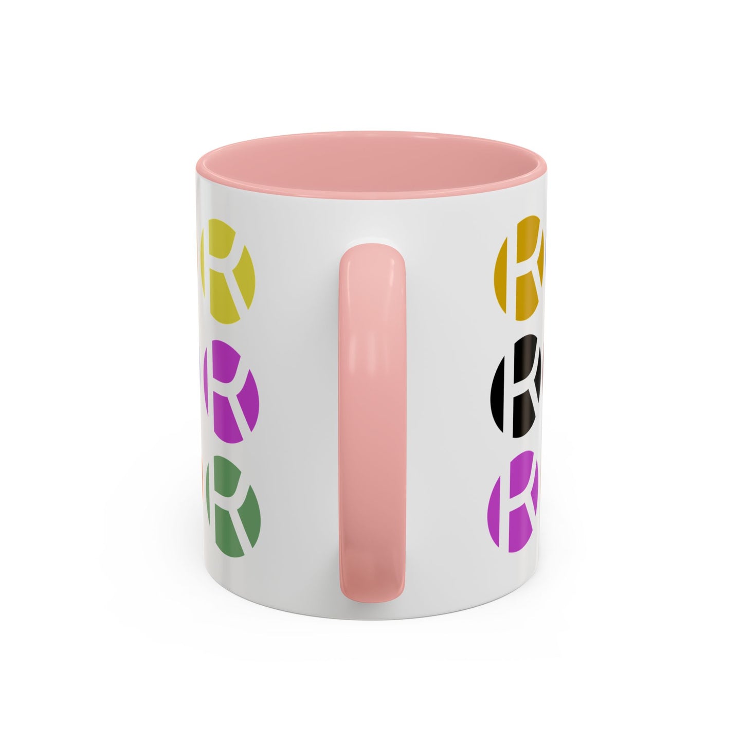 Colorful Accent Coffee Mug - Fun Design for Art Lovers & Coffee Enthusiasts