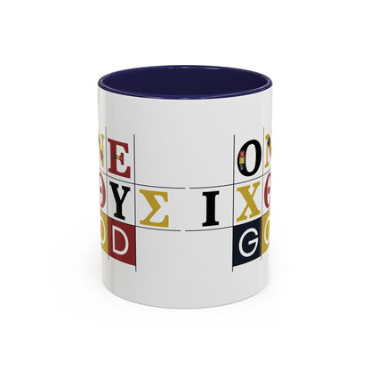 Colorful Accent Coffee Mug - Fun Design for Art Lovers & Coffee Enthusiasts