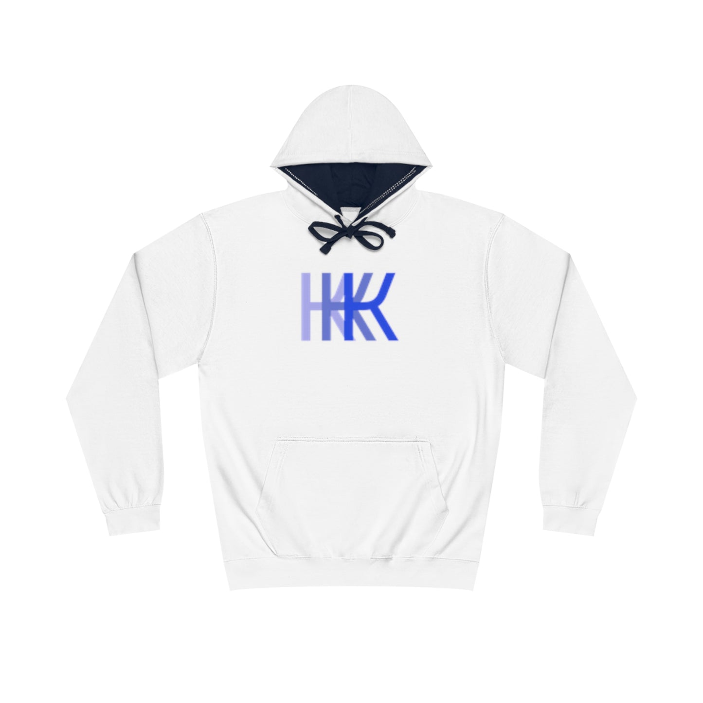 BlueKKK Unisex Varsity Hoodie with Shield Design - Stylish Comfort for Sports and Casual Wear