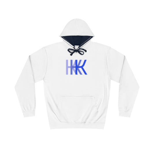 BlueKKK Unisex Varsity Hoodie with Shield Design - Stylish Comfort for Sports and Casual Wear