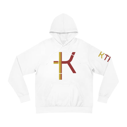 Stylish White Fashion Hoodie with Graphic Print